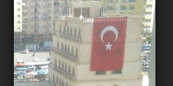 HDP'den Mardin'de bayrak provokasyonu