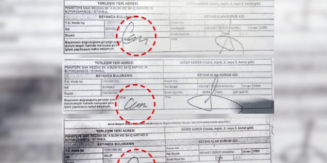 Büyükçekmece'de kriminal rapor geldi.. İmzalar sahte