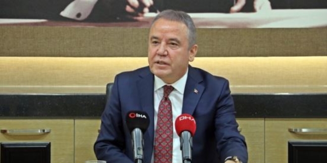 Başkan Böcek, Antalya Büyükşehir'in borcunu açıkladı