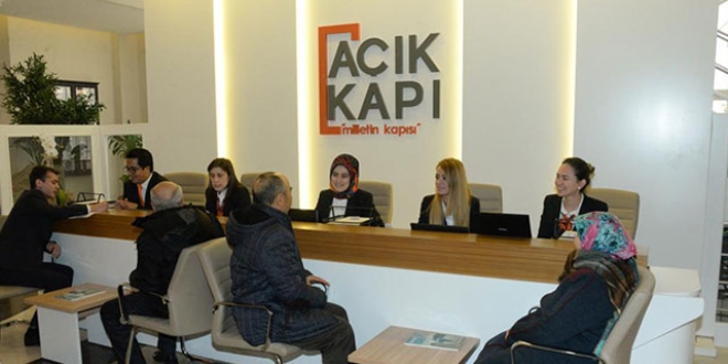 'Açık Kapı' bürolarına 104 bin başvuru