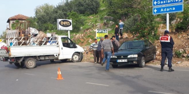 Kahramanmaraş'ta trafik kazası: 4'ü çocuk, 6 yaralı
