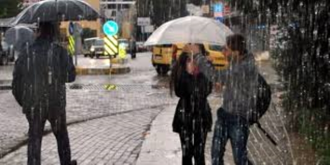 Meteorolojiden yağış uyarısı