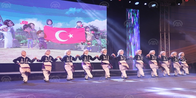 41. Uluslararası 23 Nisan Çocuk Şenliği devam ediyor