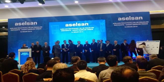 ASELSAN Özkaynaklı AR-GE projeleri üniversite ve sanayi iş birliğinde