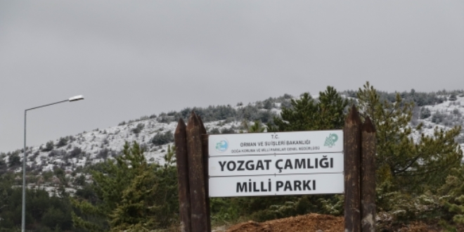 Yozgat'ta kar yağışı yüksek kesimleri beyaza bürüdü