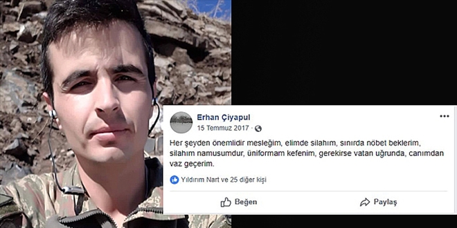 Şehit Sözleşmeli Er Çiyapul Iğdır'da toprağa verildi