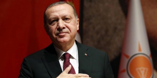Cumhurbaşkanı Erdoğan şehit ailesine taziye