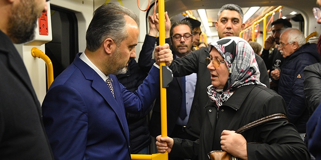 Bursa'da metroya nc indirim yolda