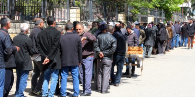 Şanlıurfa'da 6 aylık işe başvuru kuyruğu