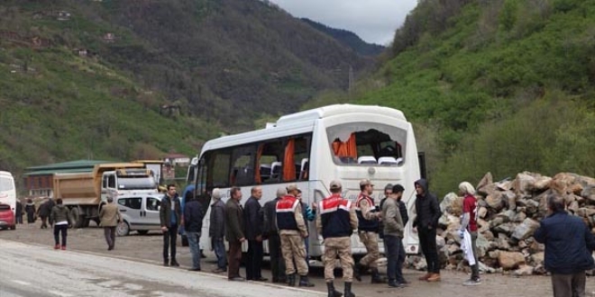 İçinde 14 kişi vardı! Kabusu yaşadılar
