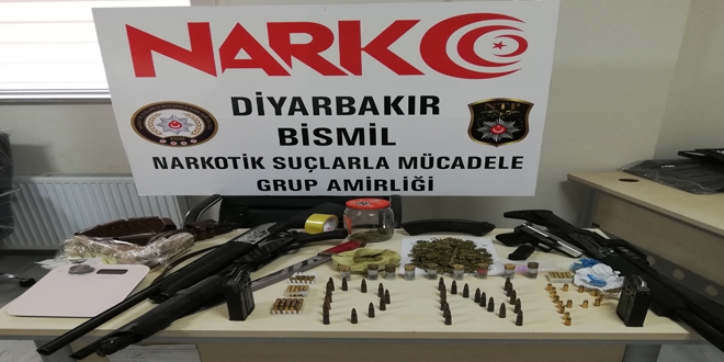Diyarbakır'da uyuşturucu operasyonunda 7 tutuklama