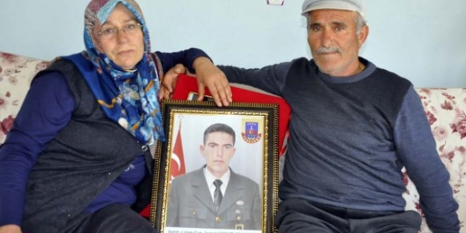 Konyalı şehidin kanı yerde kalmadı