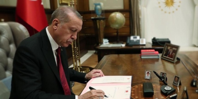 Cumhurbaşkanı Erdoğan, 5 Üniversiteye rektör atadı