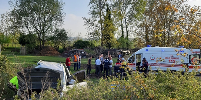 Zonguldak'ta feci kaza: 1 ölü, 4 yaralı