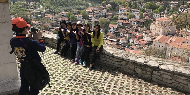 Safranbolu'da hafta sonu yoğunluğu