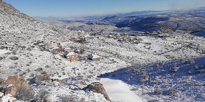 Antalya'da yaylalar Mayıs'ta beyaza büründü