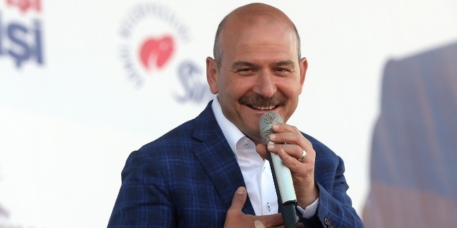Bakan Soylu: Emrinize amadeyiz, çok çalışacağız
