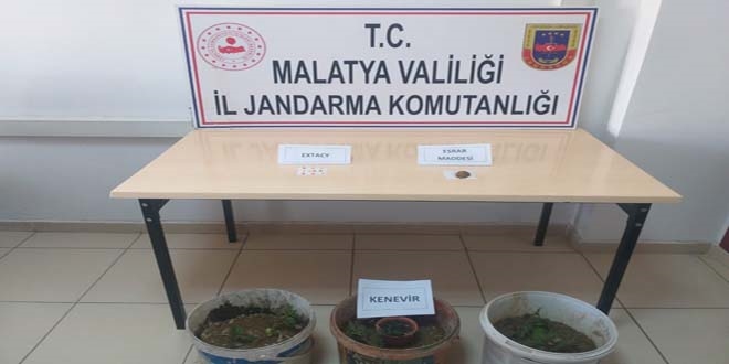 Malatya'da uyuşturucu operasyonunda 1 tutuklama