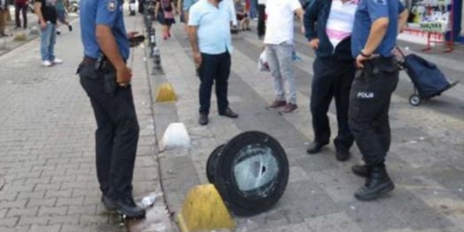 Aydınlatma lambalarını kıran kişiye 24 bin lira ceza