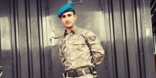 Şehit astsubay'ın naaşı Elazığ'a getirildi