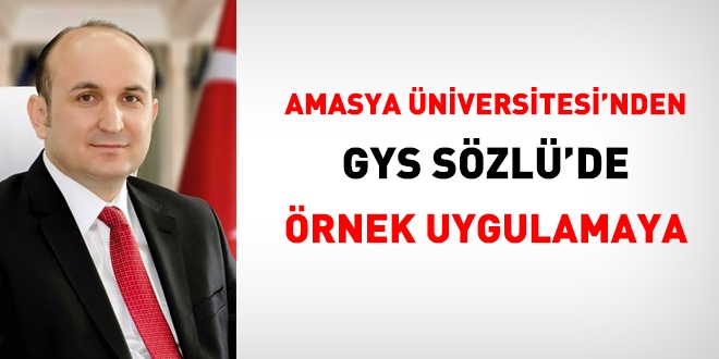Amasya niversitesi GYS szl snavnda adaylarn tamamna 100 tam puan verdi!