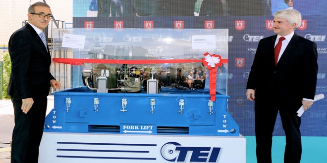 'Yerli Kara Şahin' helikopterinin motoru teslim edildi