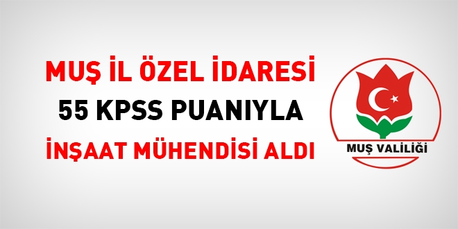 İnşaat mühendisleri atanamıyorken, Muş İÖİ 55 puanla inşaat mühendisi aldı