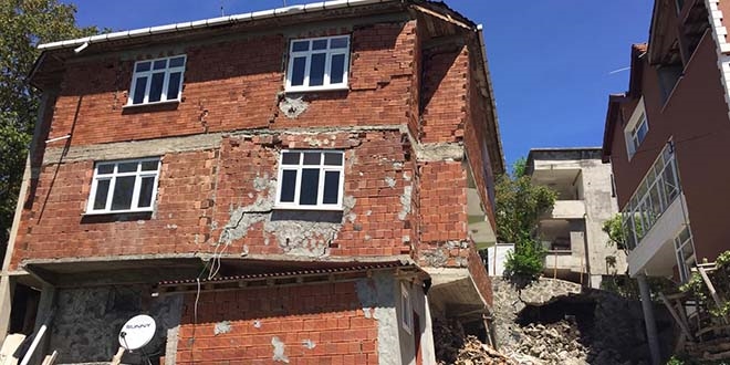 Ordu'da bir mahalle yok olma tehlikesi altında