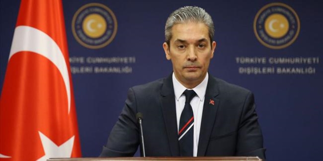 Dışişleri Bakanlığı'ndan, Yunanistan'a DHKP-C tepkisi