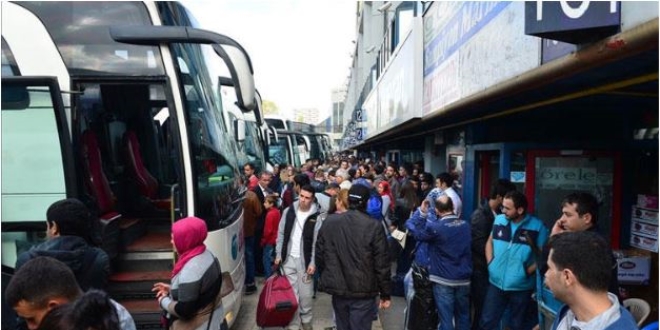 Bayram süresince otobüs firmalarından ek sefer