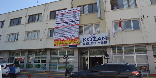 80 bin nüfuslu ilçenin 88 milyon borcu var