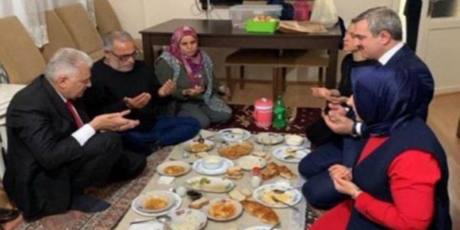 Yıldırımdan gazetecilere 'yer sofrası' yanıtı