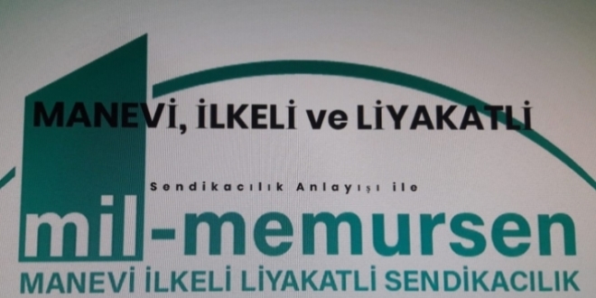 Yeni bir memur sendikası kuruldu