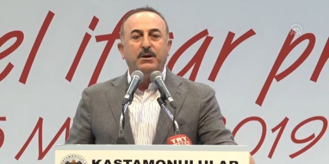 Çavuşoğlu: Türkiye'ye talimat vermeye kalkanlar var