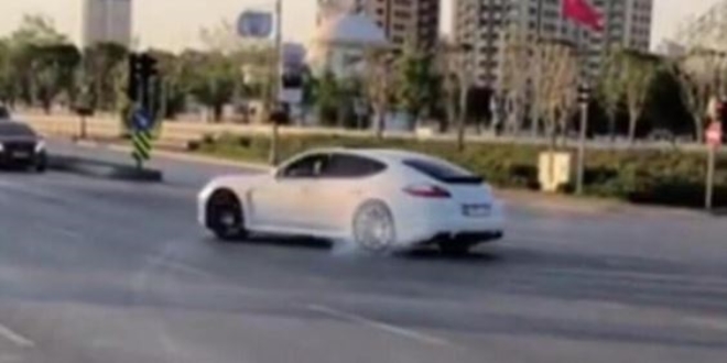Trafik magandasına 5 bin TL para cezası kesildi