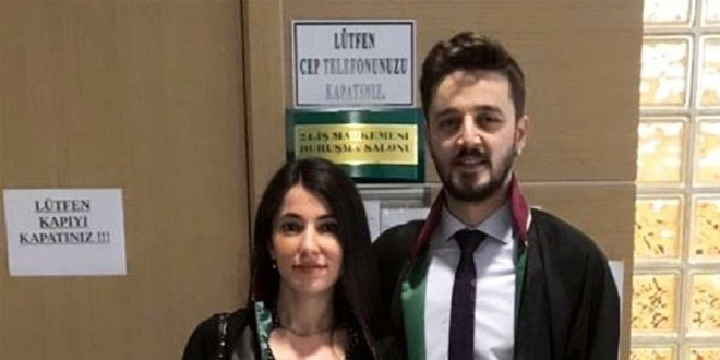 Avukat, aynı etekle adliyeye gitti