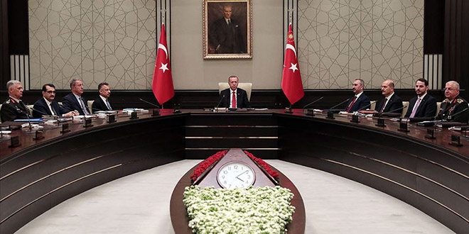Milli Güvenlik Kurulu toplantısı sona erdi