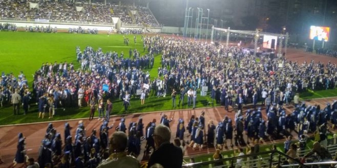 Kırklareli Üniversitesinde mezuniyet heyecanı