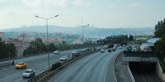 İstanbul'da yollar boş kaldı