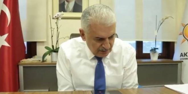 Binali Yıldırım, seçimi kazanan başkanı tebrik etti
