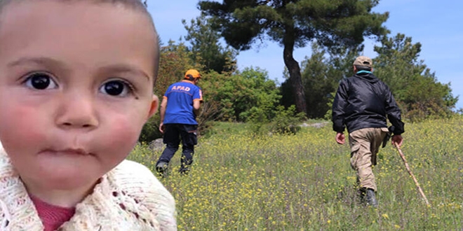 Minik Ecrin'i arama çalışmaları sona erdi
