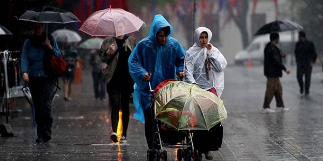 Meteorolojiden bazı illerimiz için yağış uyarısı