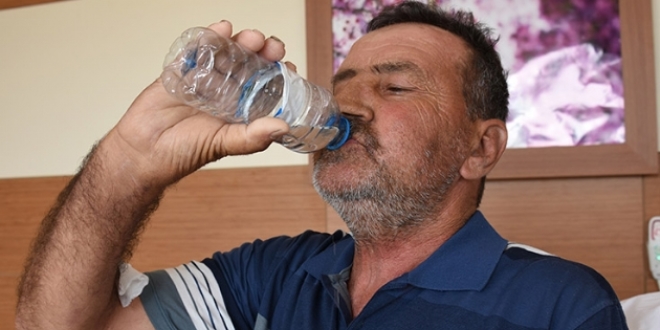 10 yıllık su hasreti nakille sona erdi