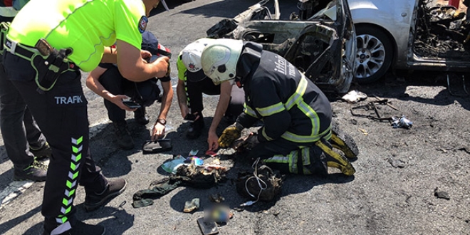 Tekirdağ'daki feci kazada ölenlerin kimlikleri belli oldu