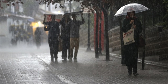 Meteorolojiden sağanak uyarısı