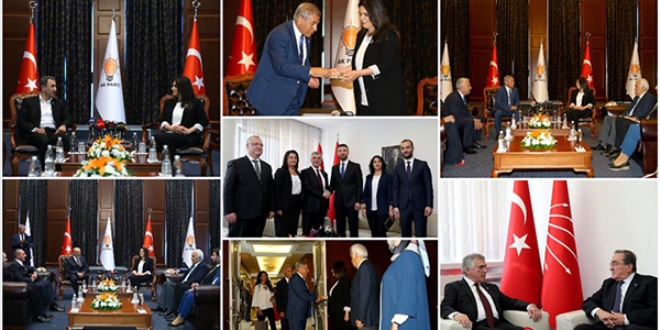 Siyasi partiler arasında bayramlaşma