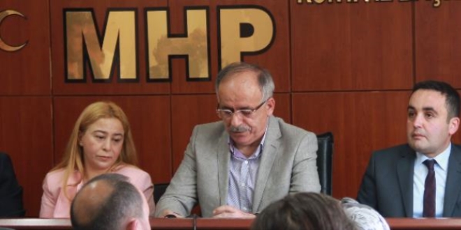 MHP'li Kalaycı: Teröristlerin inleri, sığınakları, mühimmat depoları imha edilmelidir