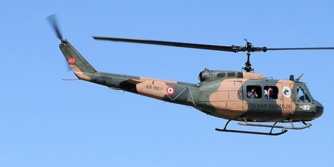 Niğde'de helikopterden düşen astsubay şehit oldu