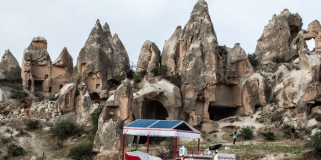 Kapadokya'yı mayıs ayında 333 bin turist gezdi
