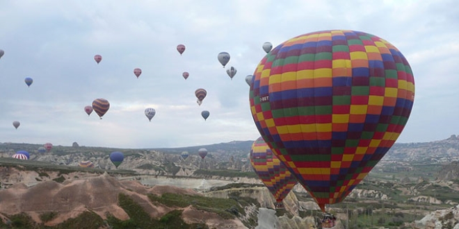 Başkandan, 'balon' hediyeli Kapadokya kampanyası